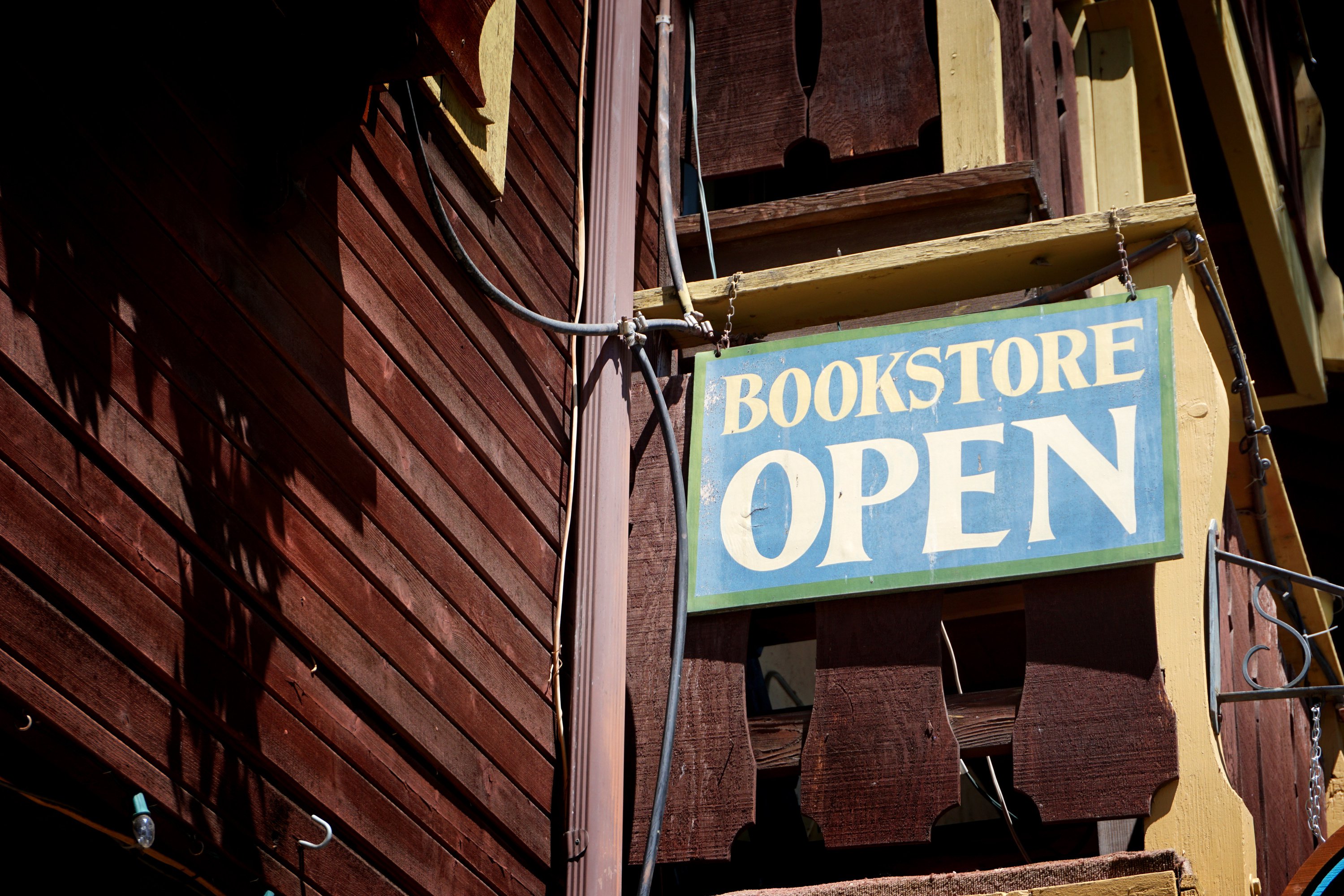 bookstore sign