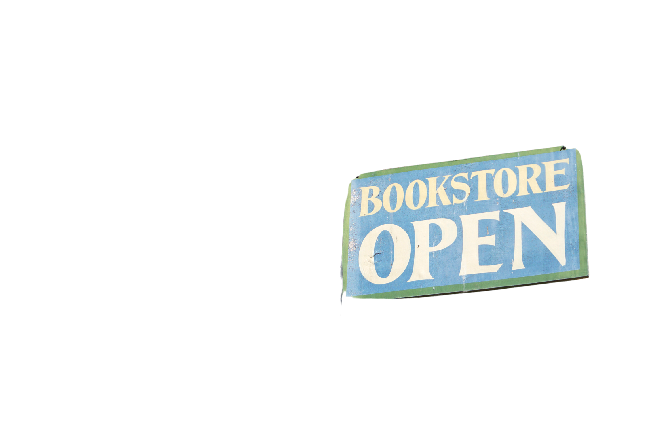 bookstore sign